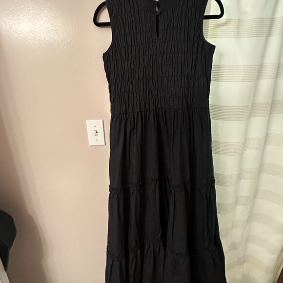 Tanner Fletcher Scout Smocked Sleeveless Midi Dress - Picture 5 of 6